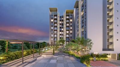 Image of 1137 Sq.ft 2 BHK Apartment / Flat for sale in Rohan Abhilasha 3, Wagholi, Pune for Rs. 8200000