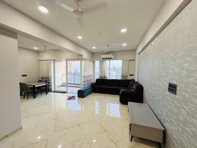 Living Room Image of 1600 Sq.ft 3 BHK Apartment / Flat for rent in Radhe Infinity, Kudasan Gandhinagar for Rs. 46000