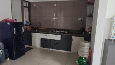 Kitchen Image of 1650 Sq.ft 3 BHK Apartment / Flat for rent in Zundal Ahmedabad for Rs. 28500