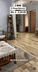 Image of 2200 Sq.ft 3 BHK Apartment / Flat for sale in Eden Towers Apartment, Sector 5 Dwarka, New Delhi for Rs. 33000000