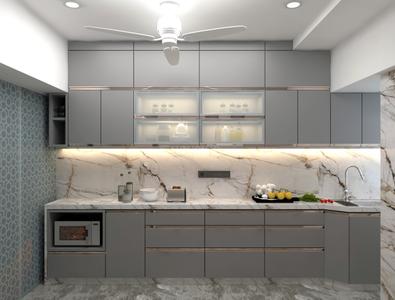 Kitchen Image of 2000 Sq.ft 5 BHK Duplex for sale in Bhumiraj Hermitage, Sanpada Navi Mumbai for Rs. 55000000