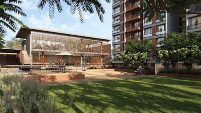 Image of 3230 Sq.ft 4 BHK Apartment / Flat for rent in Adani Paarijat, Shantigram, Ahmedabad for Rs. 98000