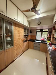 Kitchen Image of 450 Sq.ft 1 BHK Apartment / Flat for rent in Dattani Park, Kandivali East Mumbai for Rs. 38000