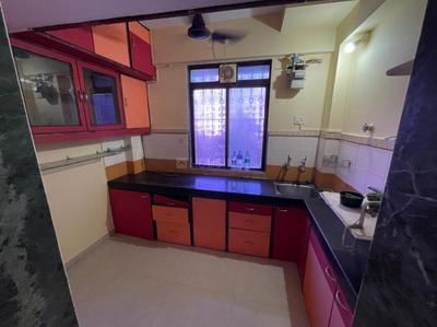 Kitchen Image of 567 Sq.ft 1 BHK Apartment / Flat for rent in Lodha Paradise, Thane West Thane for Rs. 29000