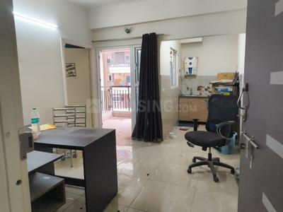 Living Room Image of 530 Sq.ft 1 BHK Apartment / Flat for rent in Gaurs 14th Avenue, Noida Extension Greater Noida for Rs. 17000