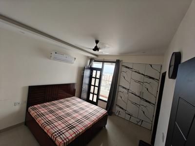 Bedroom Image of 1410 Sq.ft 2 BHK Apartment / Flat for rent in Golden Sand Apartments Phase 2, Dhakoli Zirakpur for Rs. 36000
