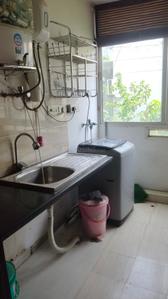 Kitchen Image of 1670 Sq.ft 3 BHK Builder Floor for rent in Big Block South City 2, Sector 49 Gurgaon for Rs. 48000