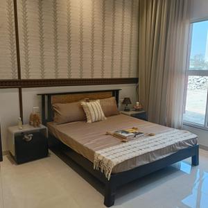 Bedroom Image of 1026 Sq.ft 2 BHK Apartment / Flat for sale in My Home Sanctuary Phase I, Mamurdi Pune for Rs. 6900000