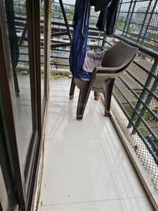 Balcony Image of 980 Sq.ft 2 BHK Apartment / Flat for sale in Unique Aurum, Mira Road East Mira Bhayandar for Rs. 13500000