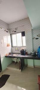 Kitchen Image of 550 Sq.ft 1 BHK Apartment / Flat for rent in Karve Nagar Pune for Rs. 18000