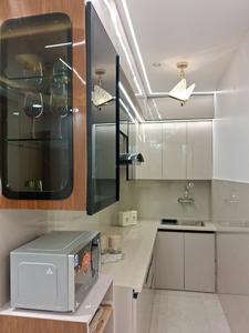 Kitchen Image of 700 Sq.ft 3 BHK Builder Floor for rent in Dwarka Mor New Delhi for Rs. 32000
