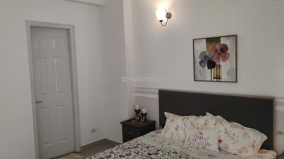 Bedroom Image of 1250 Sq.ft 2 BHK Apartment / Flat for rent in Ajnara Gen X, Crossings Republik Ghaziabad for Rs. 24000