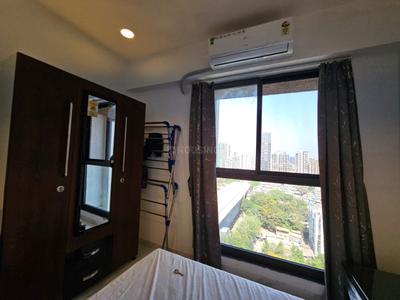 Bedroom Image of 700 Sq.ft 2 BHK Apartment / Flat for rent in DLH Leo Tower, Andheri West Mumbai for Rs. 125000