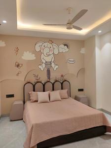 Bedroom Image of 1500 Sq.ft 2 BHK Builder Floor for rent in Sector 46 Gurgaon for Rs. 60000