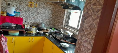Kitchen Image of 880 Sq.ft 3 BHK Apartment / Flat for sale in Rajarhat Kolkata for Rs. 5499999