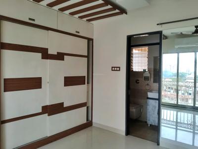 Bedroom Image of 1350 Sq.ft 3 BHK Apartment / Flat for rent in Kasarvadavali Thane for Rs. 42000