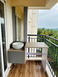 Balcony Image of 900 Sq.ft 2 BHK Apartment / Flat for rent in Sowparnika Jazzmyna, Kunnamangalam Kozhikode for Rs. 27000