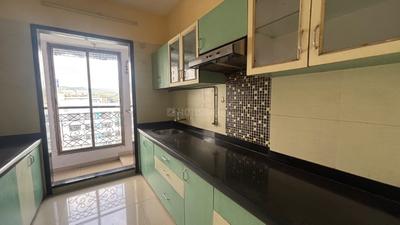 Kitchen Image of 1050 Sq.ft 2 BHK Apartment / Flat for rent in B and M Geetanjali Heights, Nerul Navi Mumbai for Rs. 60000