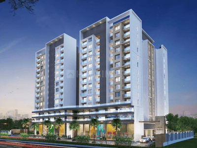 Image of 1210 Sq.ft 3 BHK Apartment / Flat for sale in Alpine Astonia, Kiwale, Pune for Rs. 8100000