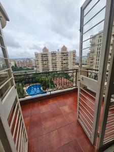 Balcony Image of 1600 Sq.ft 3 BHK Apartment / Flat for rent in Nyati Ethos, Mohammed Wadi Pune for Rs. 35000