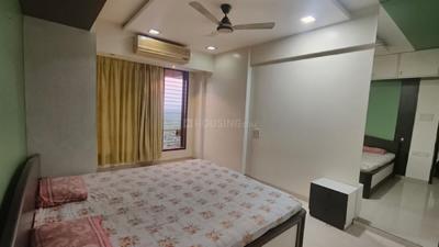 Bedroom Image of 1285 Sq.ft 2 BHK Apartment / Flat for rent in Nerul Navi Mumbai for Rs. 80000