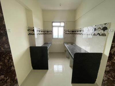 Kitchen Image of 620 Sq.ft 1 BHK Apartment / Flat for rent in Vedant Sumeet Elite, Thane West Thane for Rs. 24000