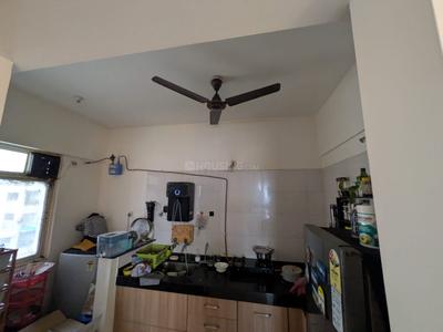 Kitchen Image of 600 Sq.ft 2 BHK Apartment / Flat for rent in Nyati Elan, Wagholi Pune for Rs. 20500