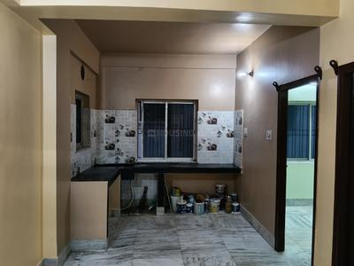 Kitchen Image of 921 Sq.ft 3 BHK Apartment / Flat for sale in Nayabad Kolkata for Rs. 3800000
