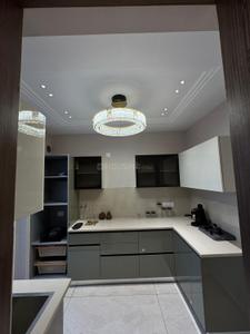 Kitchen Image of 1300 Sq.ft 3 BHK Apartment / Flat for sale in Nagla Zirakpur for Rs. 9800000