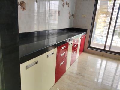 Kitchen Image of 1480 Sq.ft 3 BHK Apartment / Flat for rent in Shree Sawan Lifestyle, Kharghar Navi Mumbai for Rs. 50000