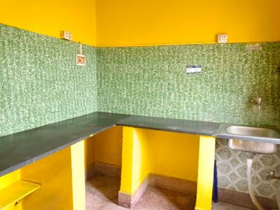Kitchen Image of 800 Sq.ft 2 BHK Builder Floor for rent in Jodhpur Park Kolkata for Rs. 13000