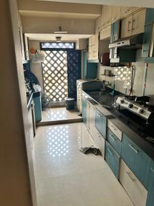 Kitchen Image of 1365 Sq.ft 3 BHK Apartment / Flat for rent in Karnani Reema Residency, Borivali West Mumbai for Rs. 85000