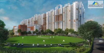 Image of 812 Sq.ft 3 BHK Apartment / Flat for sale in Merlin Rise, Rajarhat, Kolkata for Rs. 9500000