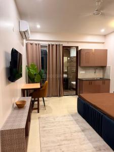 Bedroom Image of 650 Sq.ft 1 RK Builder Floor for rent in Sector 40 Gurgaon for Rs. 27000