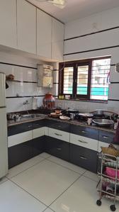 Kitchen Image of 1500 Sq.ft 3 BHK Independent House for rent in Kaliyabid Bhavnagar for Rs. 21000
