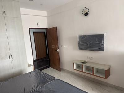 Bedroom Image of 450 Sq.ft 1 RK Builder Floor for rent in Sector 56 Gurgaon for Rs. 21000