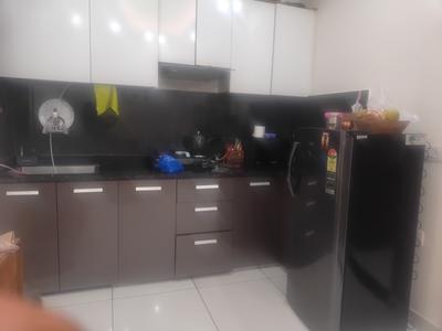 Kitchen Image of 600 Sq.ft 1 BHK Builder Floor for rent in Sector 56 Gurgaon for Rs. 35000