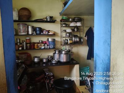 Kitchen Image of 1100 Sq.ft 1.5 BHK Independent House for sale in Gayathrinagar Chittoor for Rs. 1850000