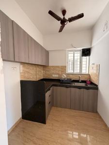 Kitchen Image of 620 Sq.ft 1 BHK Apartment / Flat for rent in VTP Leonara H Building, Mahalunge Pune for Rs. 22000