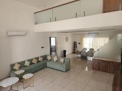 Hall Image of 2400 Sq.ft 3 BHK Independent House for rent in Om Lal Ji Veda Homes, Sanwer Road Industrial Area Indore for Rs. 60000