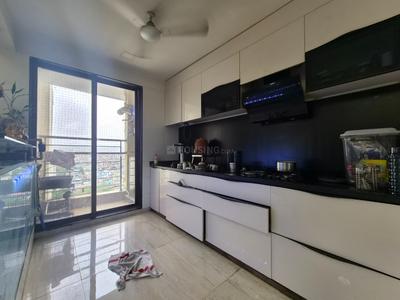 Kitchen Image of 1550 Sq.ft 3 BHK Apartment / Flat for sale in Kopar Khairane Navi Mumbai for Rs. 28500000