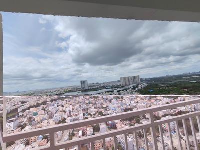 Balcony Image of 1333 Sq.ft 2.5 BHK Apartment / Flat for rent in Candeur Crescent, Nallagandla Hyderabad for Rs. 42000