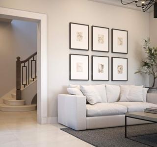 Hall Image of 1821 Sq.ft 3 BHK Apartment / Flat for rent in Sobha Victoria Park, Byrathi Bengaluru for Rs. 61000