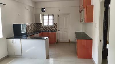 Kitchen Image of 1320 Sq.ft 2 BHK Apartment / Flat for rent in Sravya Flute II, Kartik Nagar Bengaluru for Rs. 50000