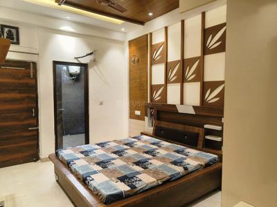 Bedroom Image of 1350 Sq.ft 3 BHK Builder Floor for rent in Silver City Extension Zirakpur for Rs. 30000