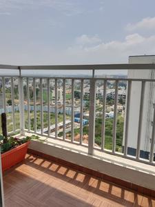 Balcony Image of 1240 Sq.ft 2 BHK Apartment / Flat for sale in TG Ascent by TG Developers, Rayasandra Bengaluru for Rs. 13400000