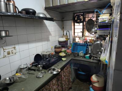 Kitchen Image of 500 Sq.ft 1 BHK Apartment / Flat for sale in RWA Glorious Apartment, Bakkarwala New Delhi for Rs. 3200000