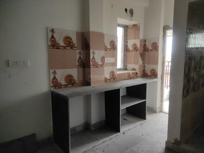 Kitchen Image of 562 Sq.ft 1 BHK Apartment / Flat for sale in Divya Vishnupriya, Bhadreswar Hooghly for Rs. 1461000