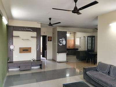 Living Room Image of 2295 Sq.ft 3 BHK Apartment / Flat for rent in Devnandan Heights, Chandkheda Ahmedabad for Rs. 28000