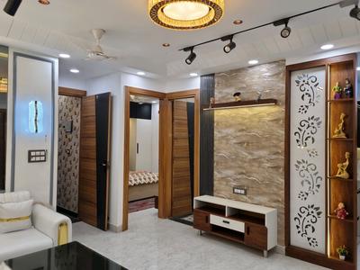 Living Room Image of 1000 Sq.ft 3 BHK Apartment / Flat for sale in Saarthi Affordable Homes, Uttam Nagar New Delhi for Rs. 7000000